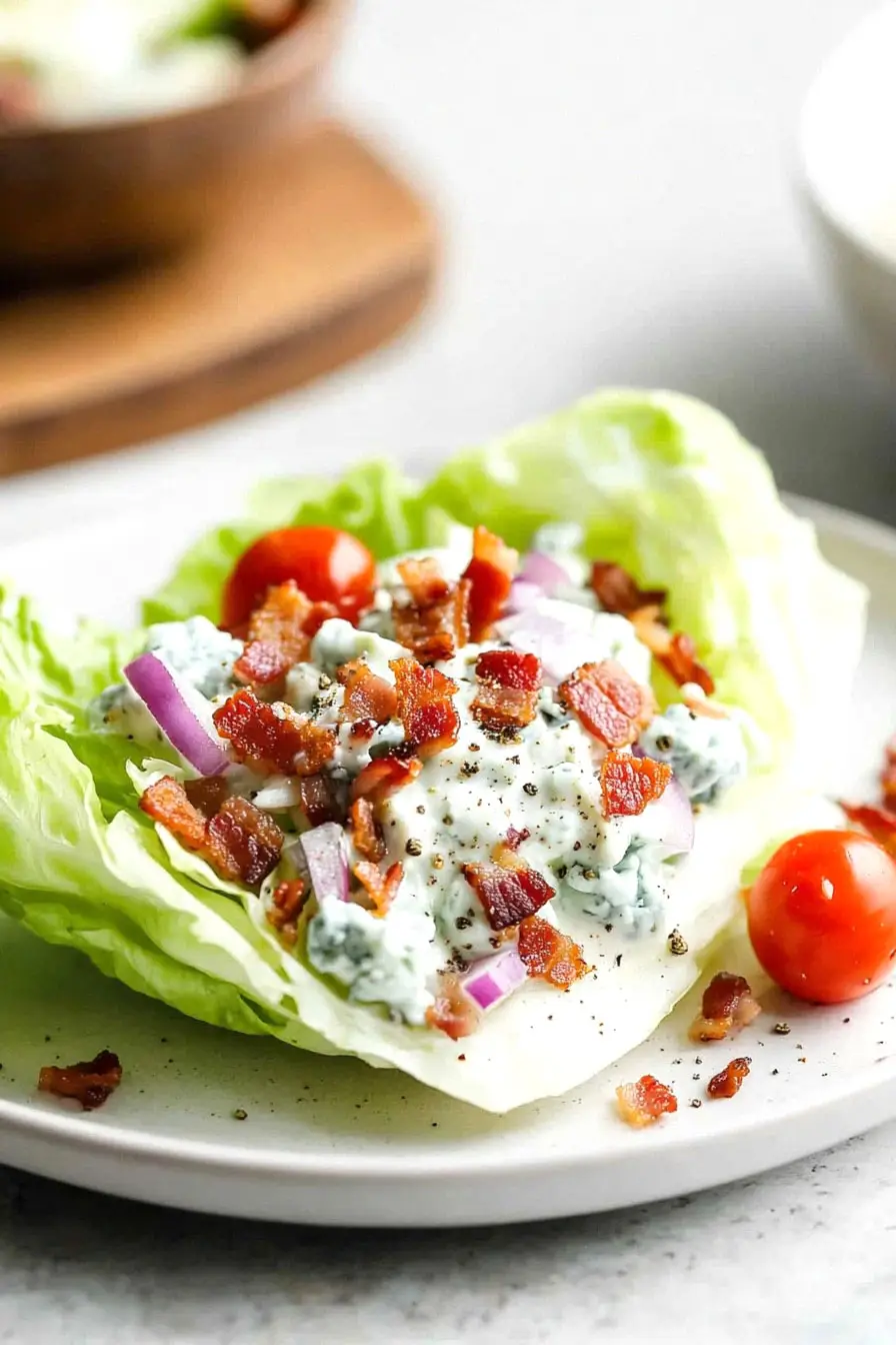 Easy Wedge Salad