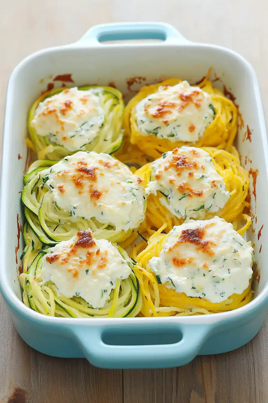 Light and Fresh Zucchini and Yellow Squash Noodles