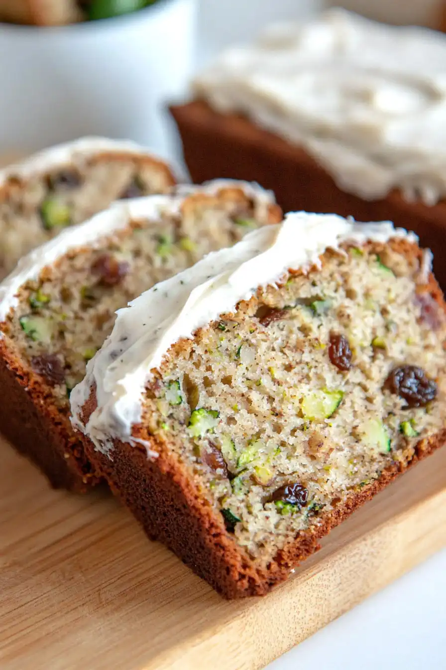 Quick Cream Cheese Zucchini Bread