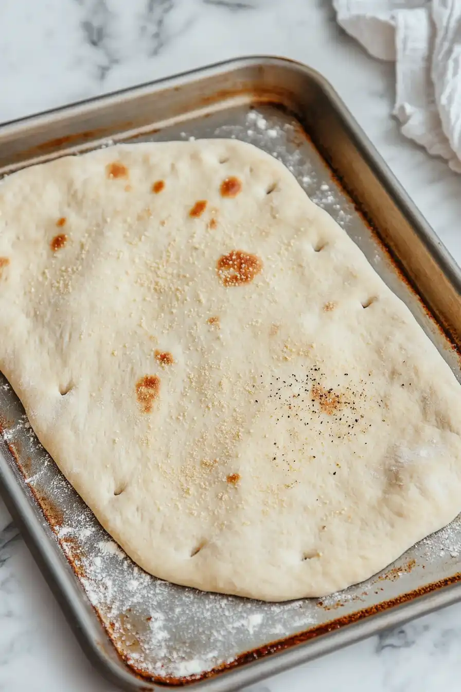 Quick Flatbread Pizza Dough
