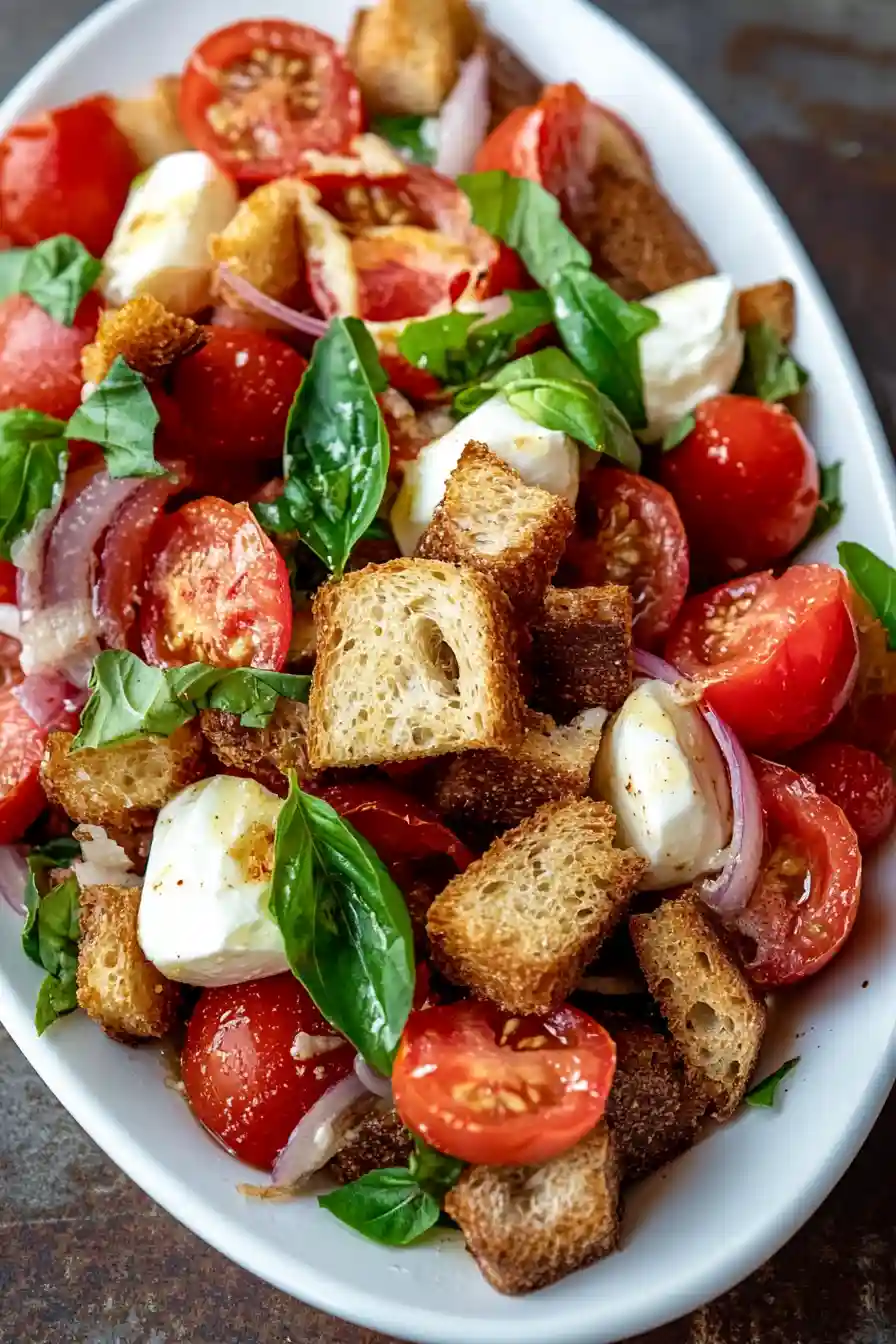 Healthy Panzanella Salad