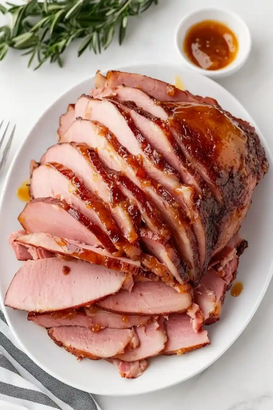 Tasty Apricot Glazed Ham Recipe