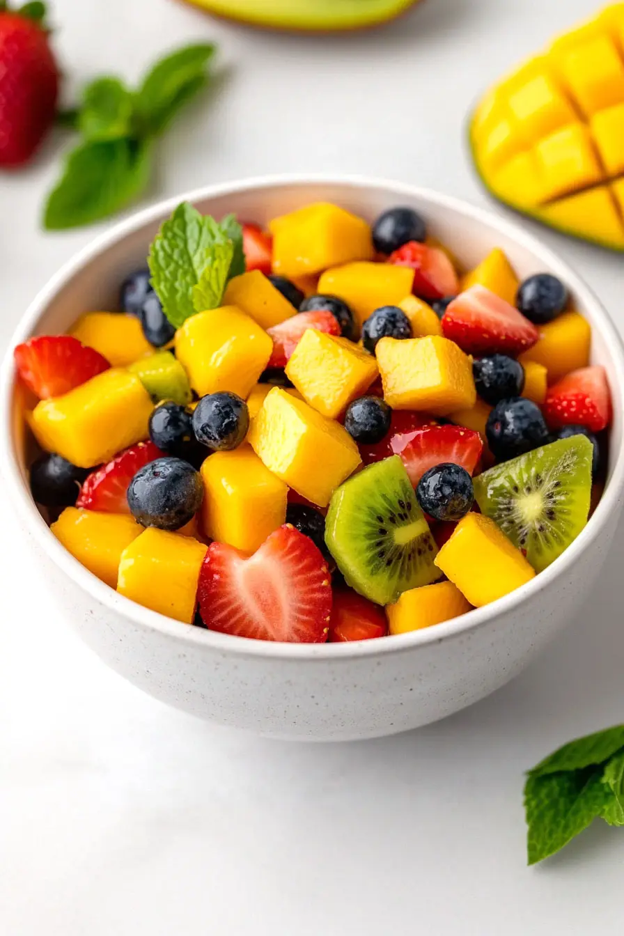 Quick Mango Fruit Salad