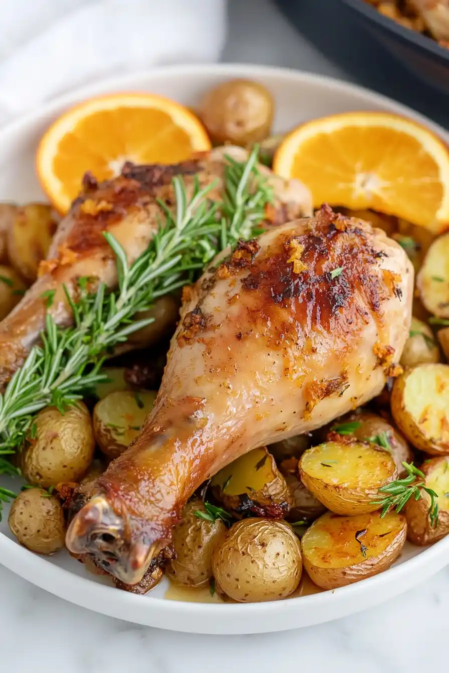 Healthy Roasted Turkey Drumsticks