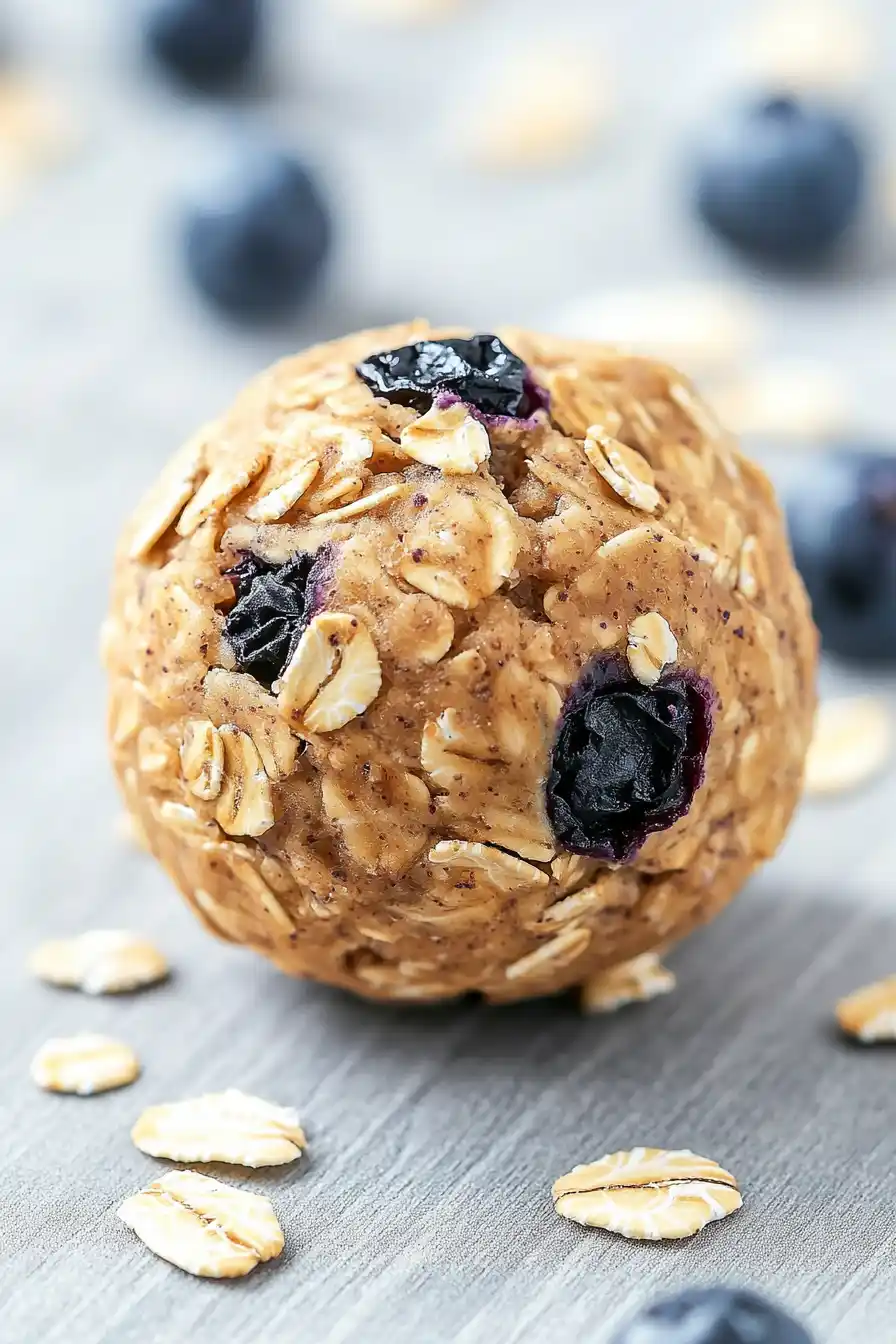 Best Blueberry Muffin Protein Balls