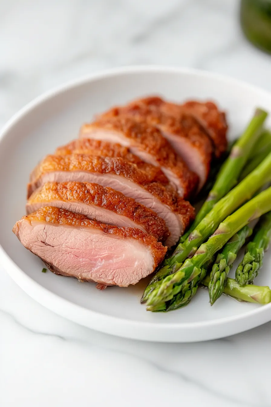 Herb-Seasoned Roasted Muscovy Duck