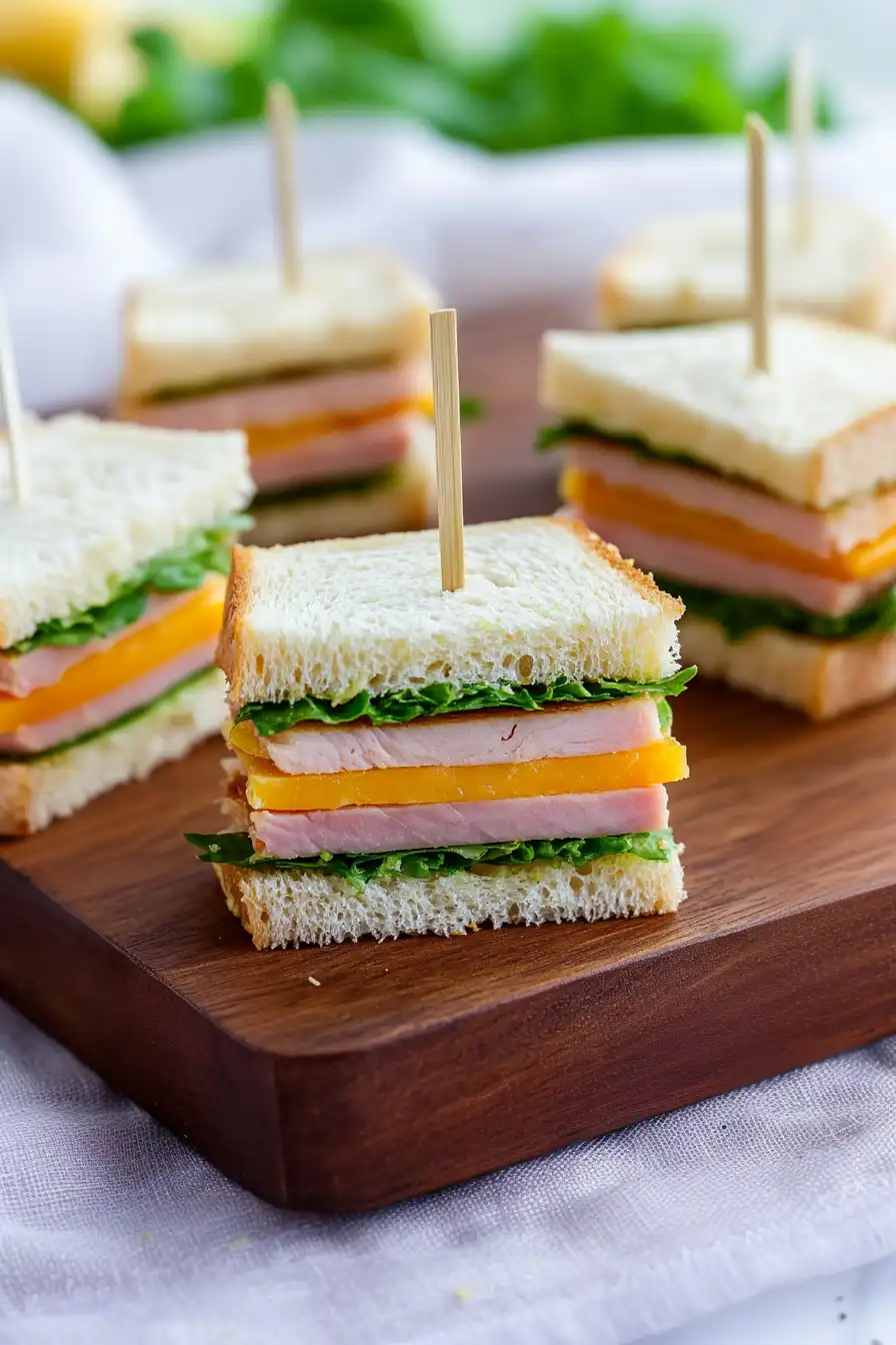 Juicy Mini Sandwiches for Parties