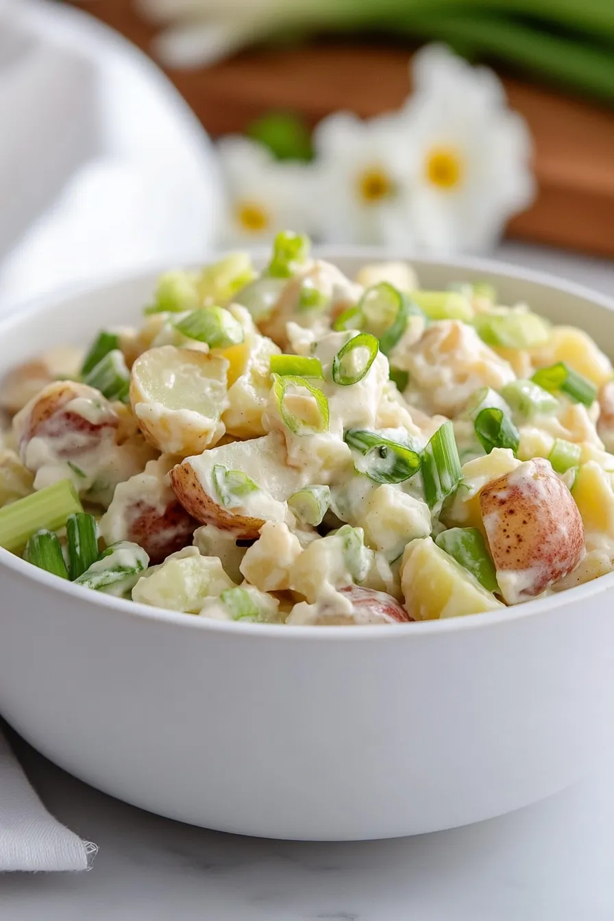 Refreshing Low Calorie Potato Salad