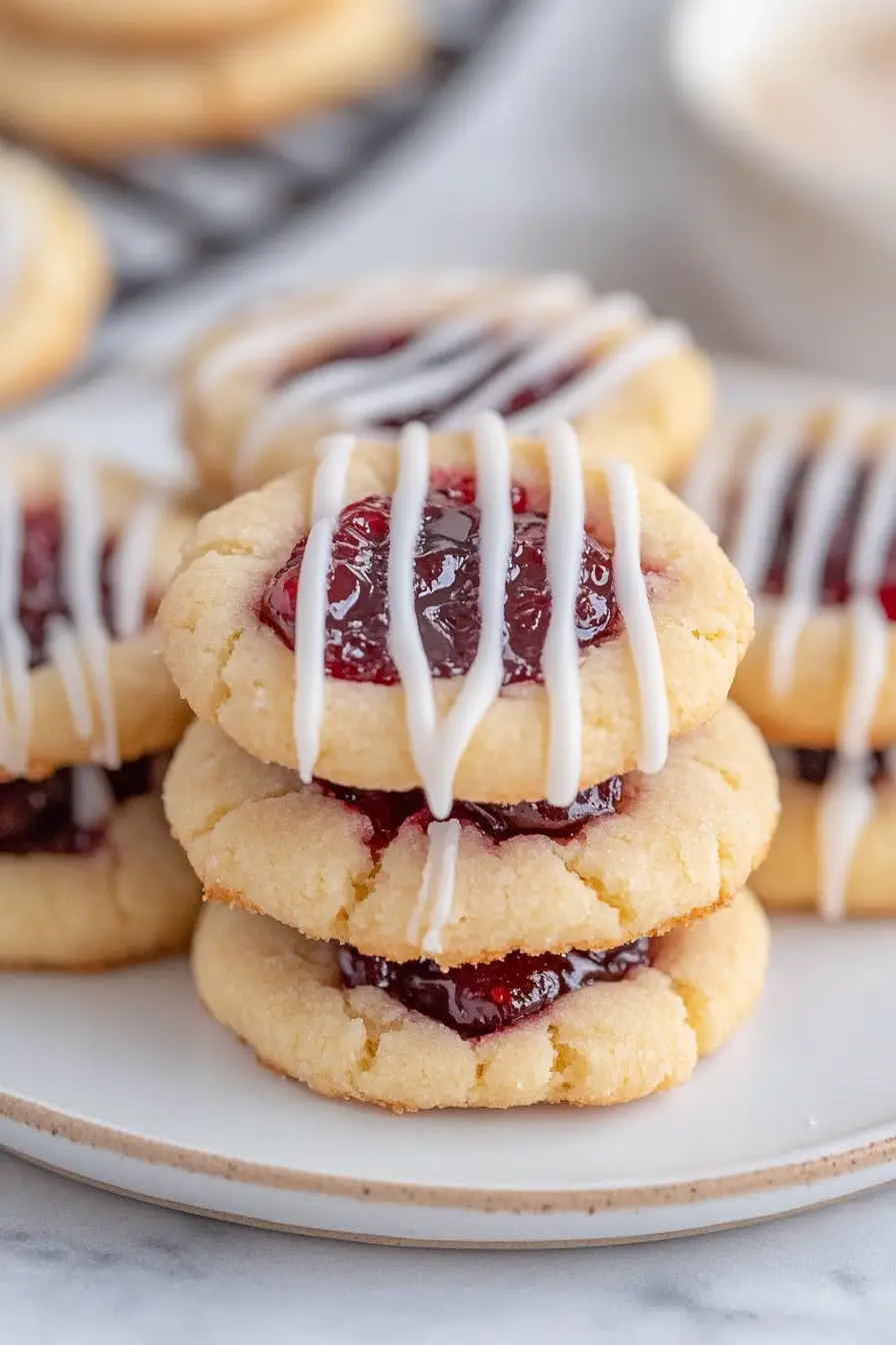 Delicious Raspberry Shortbread Cookies