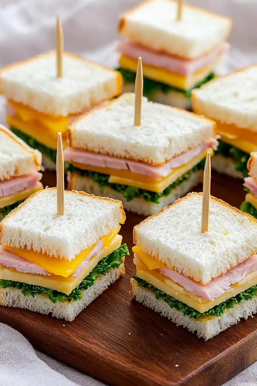 Juicy Mini Sandwiches for Parties