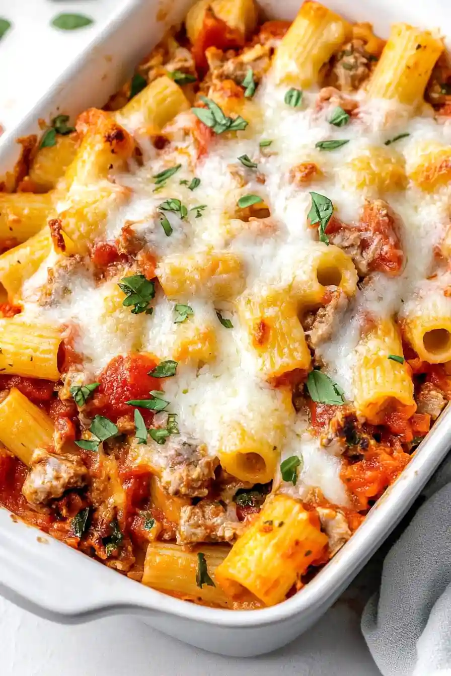 Delicious Tuna Vegetable Pasta Bake
