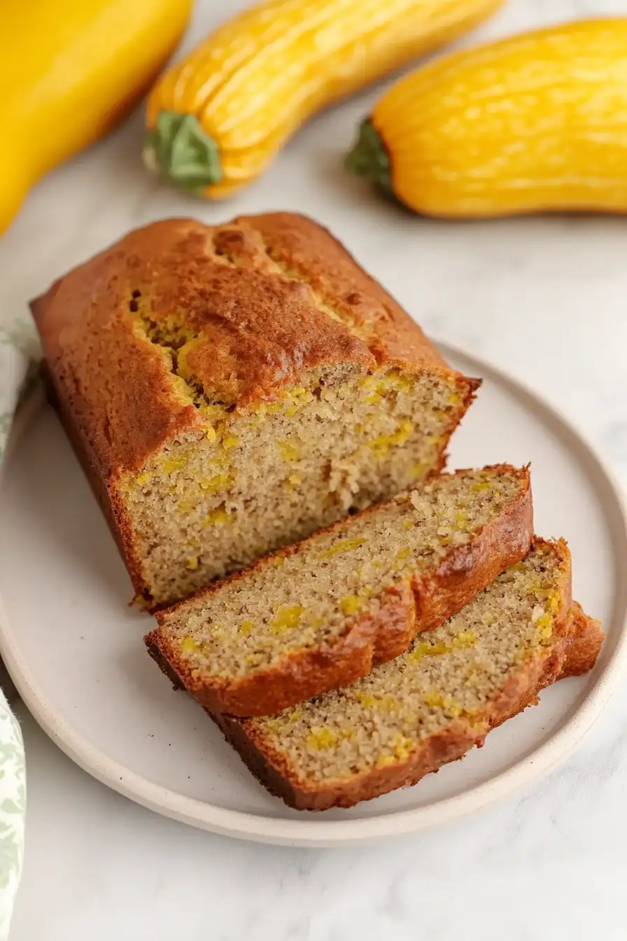 Fluffy Yellow Squash Bread