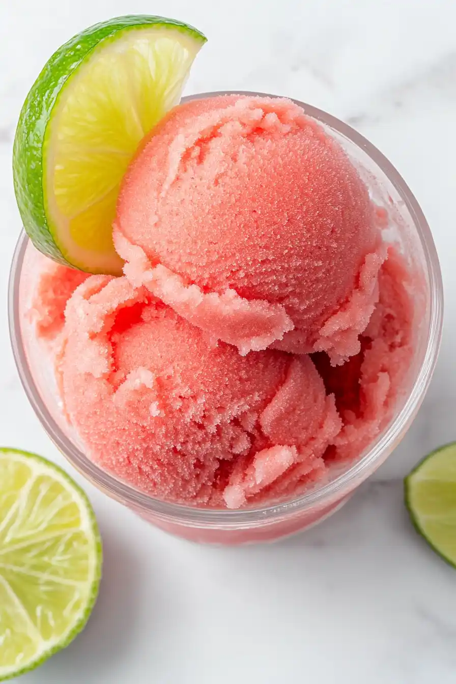 Easy 2-Ingredient Watermelon Sorbet