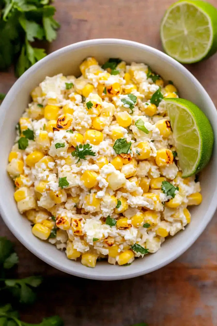 Delicious Mexican Street Corn Potato Salad