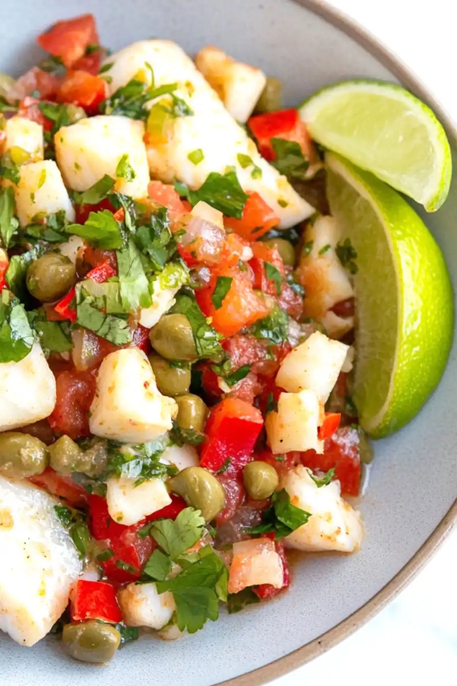 Spicy Halibut Veracruz Recipe