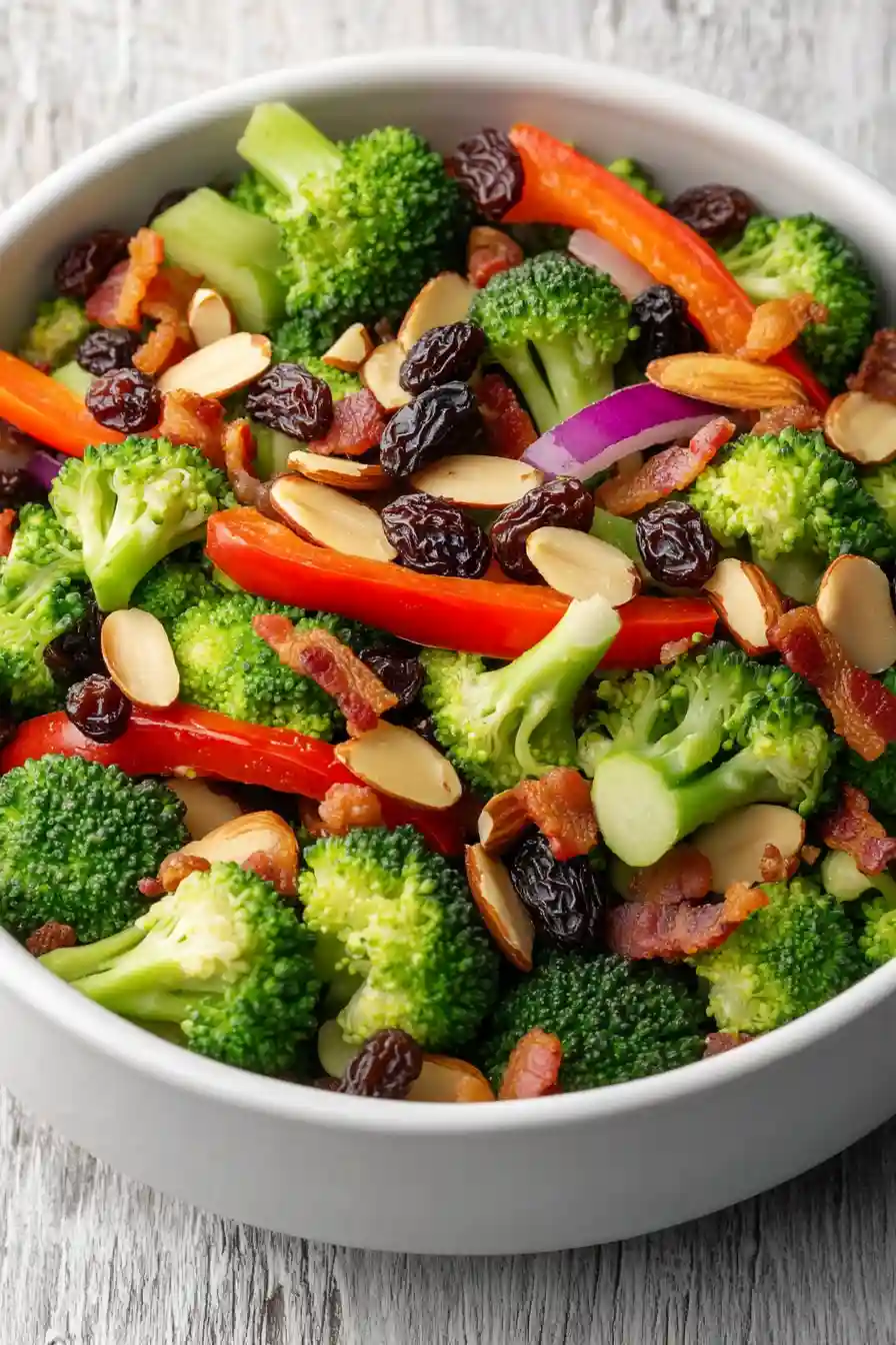 Zesty Broccoli Salad with Vinaigrette