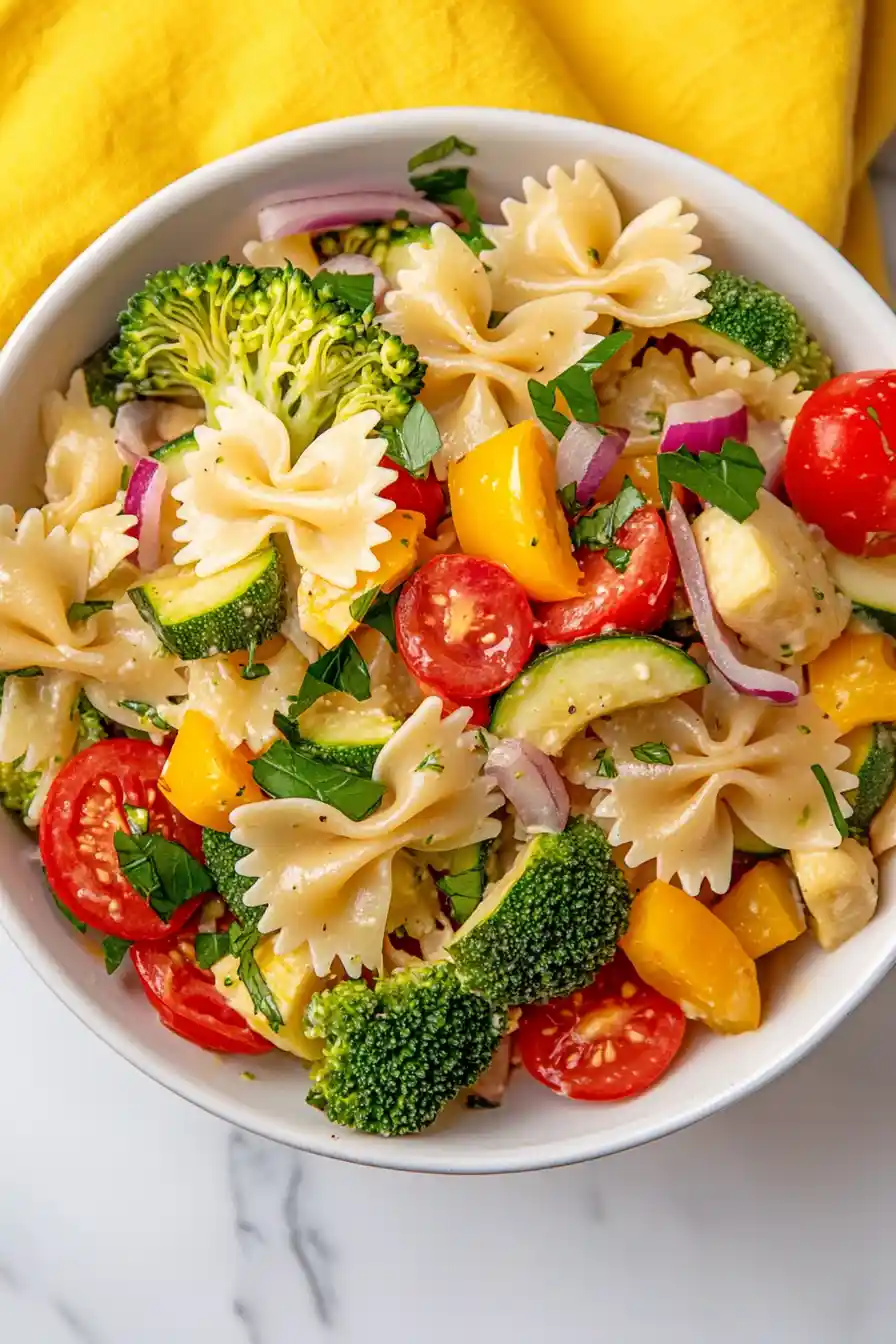 Quick Veggie Pasta Salad