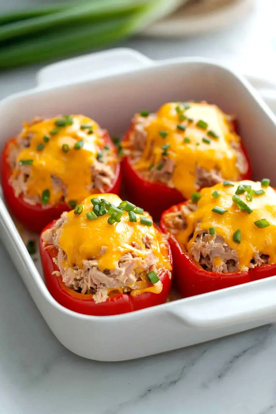 Best Tuna Stuffed Bell Peppers Recipe