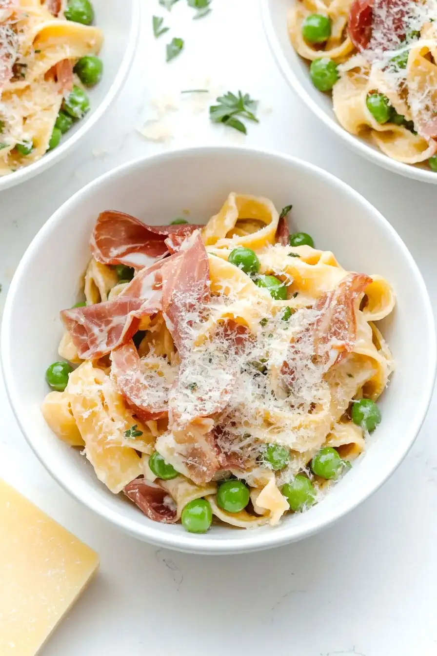 Healthy Prosciutto Pasta
