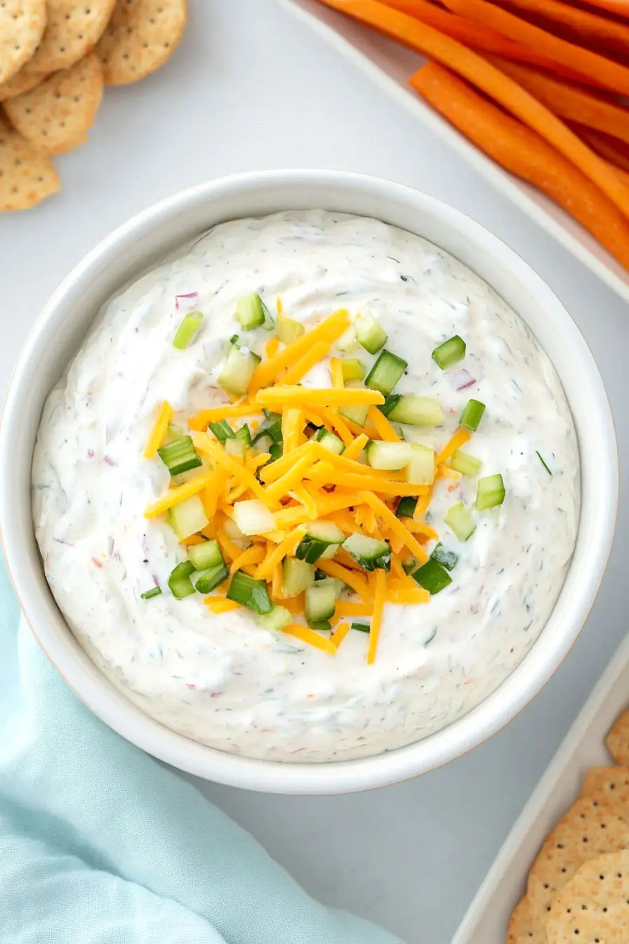 Simple Salsa Sour Cream Dip