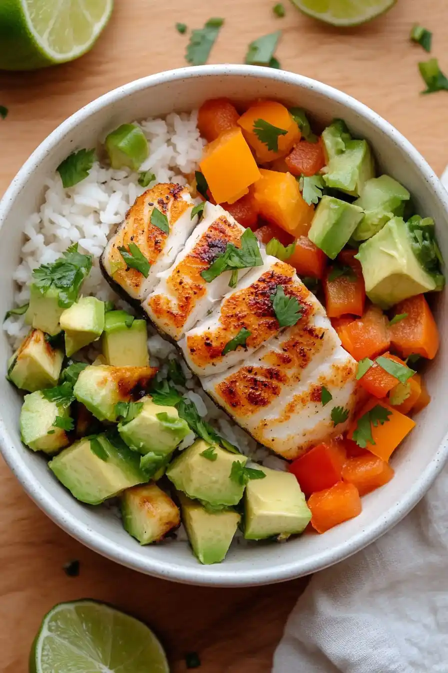 Tasty Mahi Mahi Poke Bowl Recipe