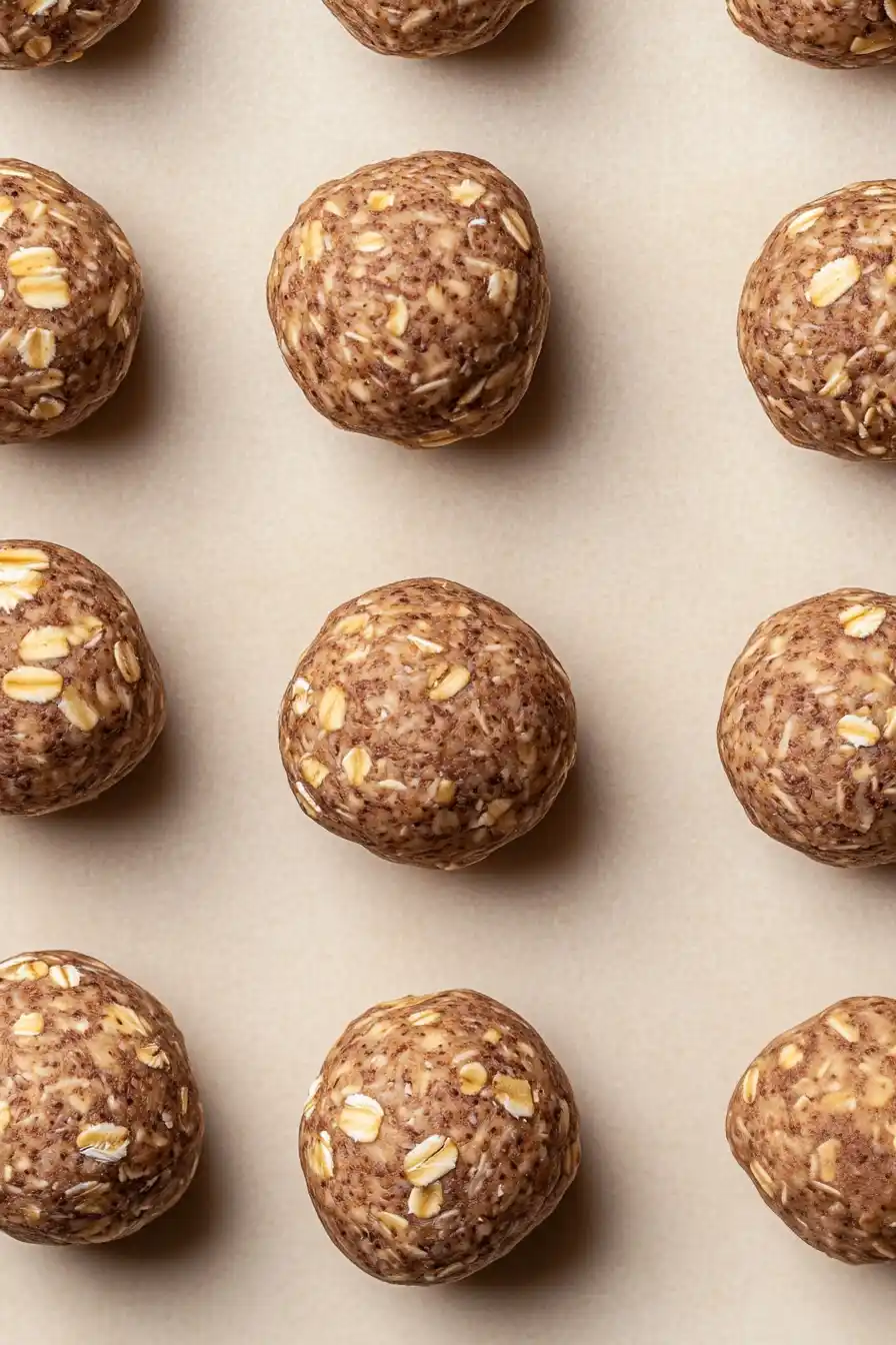 No-Bake Banana Bread Protein Balls