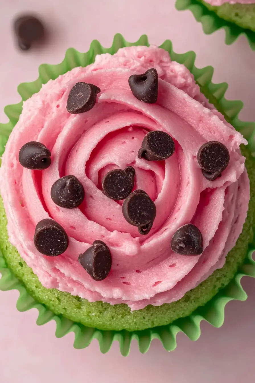 Juicy Watermelon Cupcakes