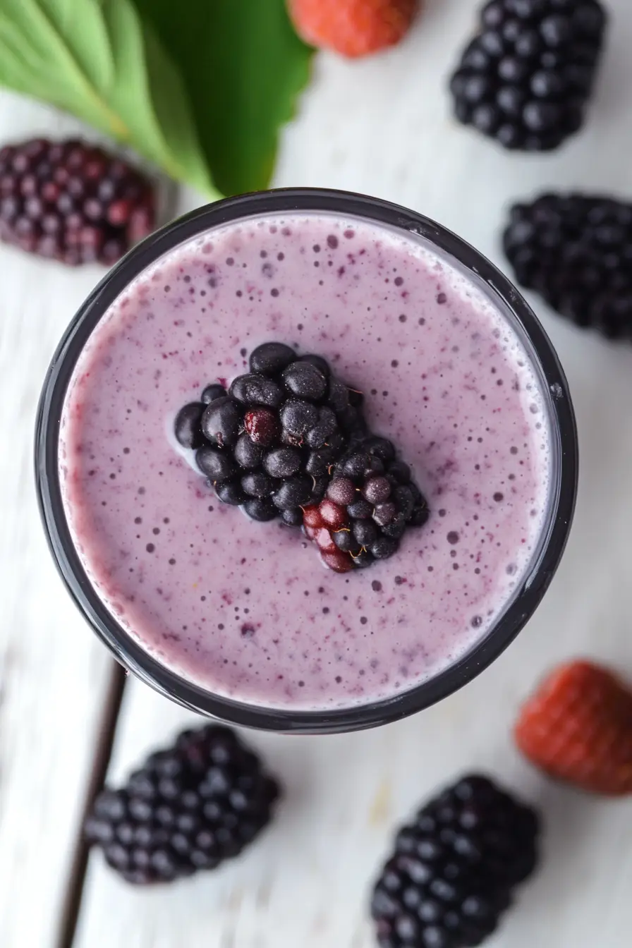 Best Mulberry Milkshake