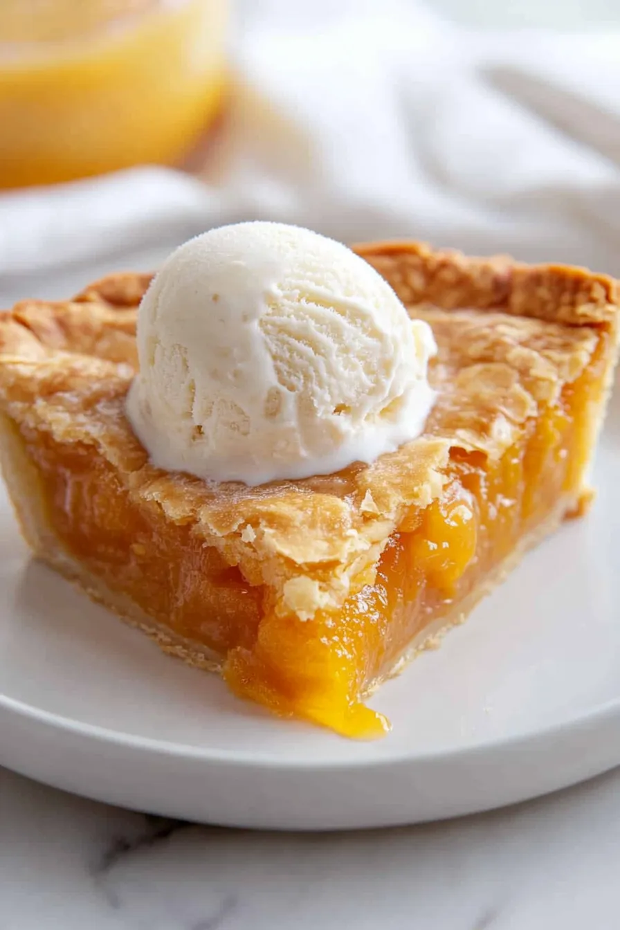 Moist Canned Apricot Pie