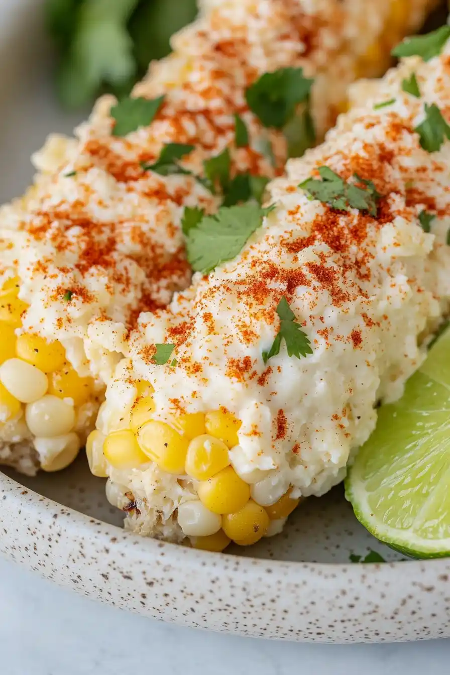 Spicy Street Corn with Tajin