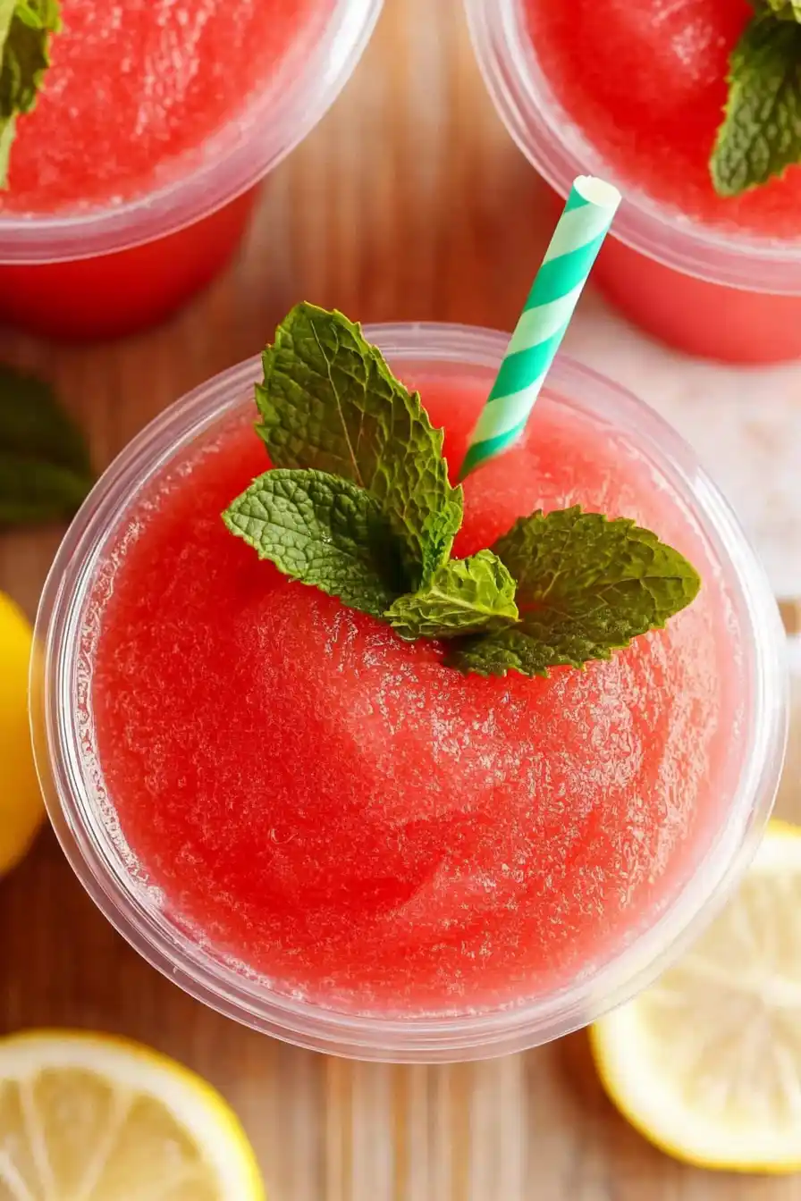Easy Watermelon Slushies for Kids