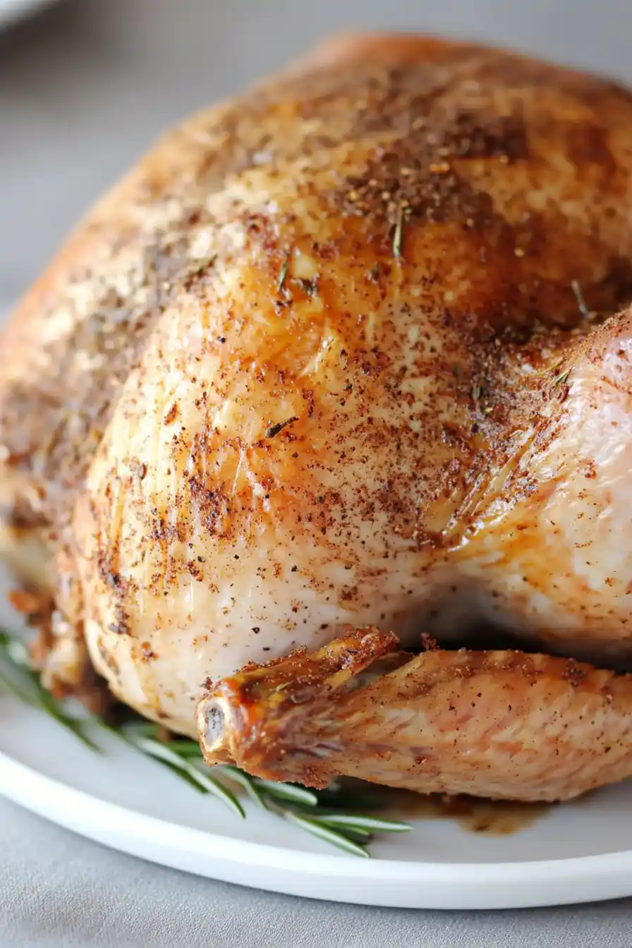 Perfect Dry Rub Roast Turkey
