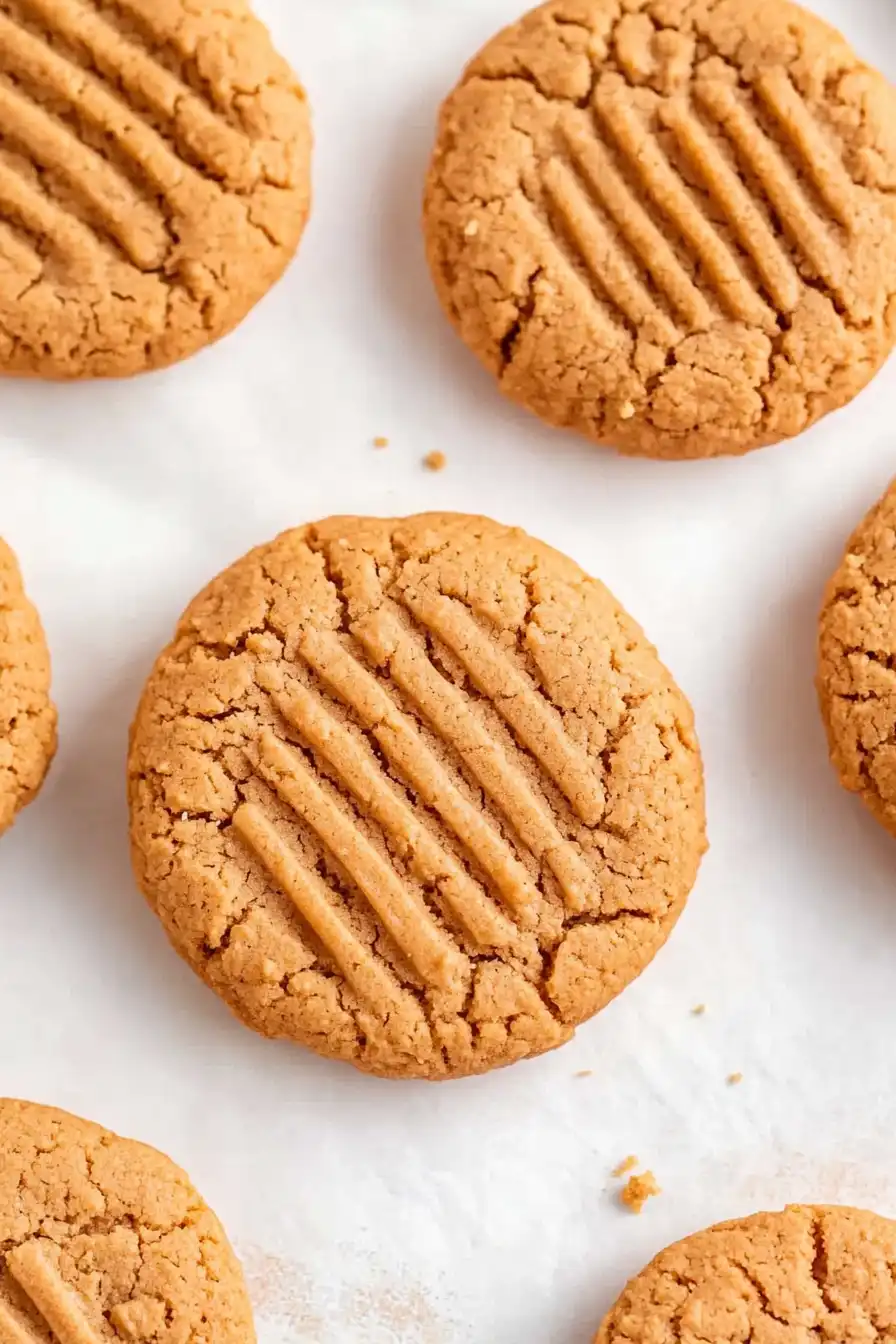 Easy Peanut Butter Cookies 3 Ingredient