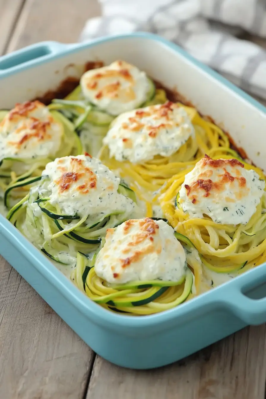 Light and Fresh Zucchini and Yellow Squash Noodles