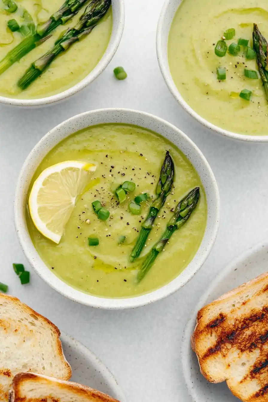 Fresh Vegan Asparagus Soup