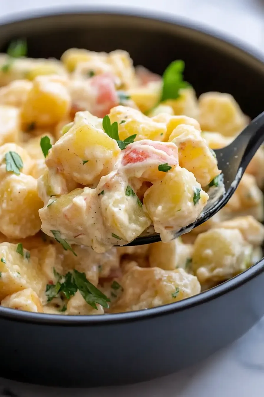 Delicious Potato Salad with Apples