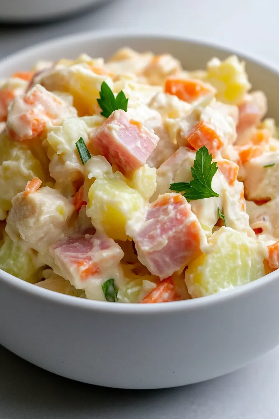 Tasty Chicken Potato Salad Recipe