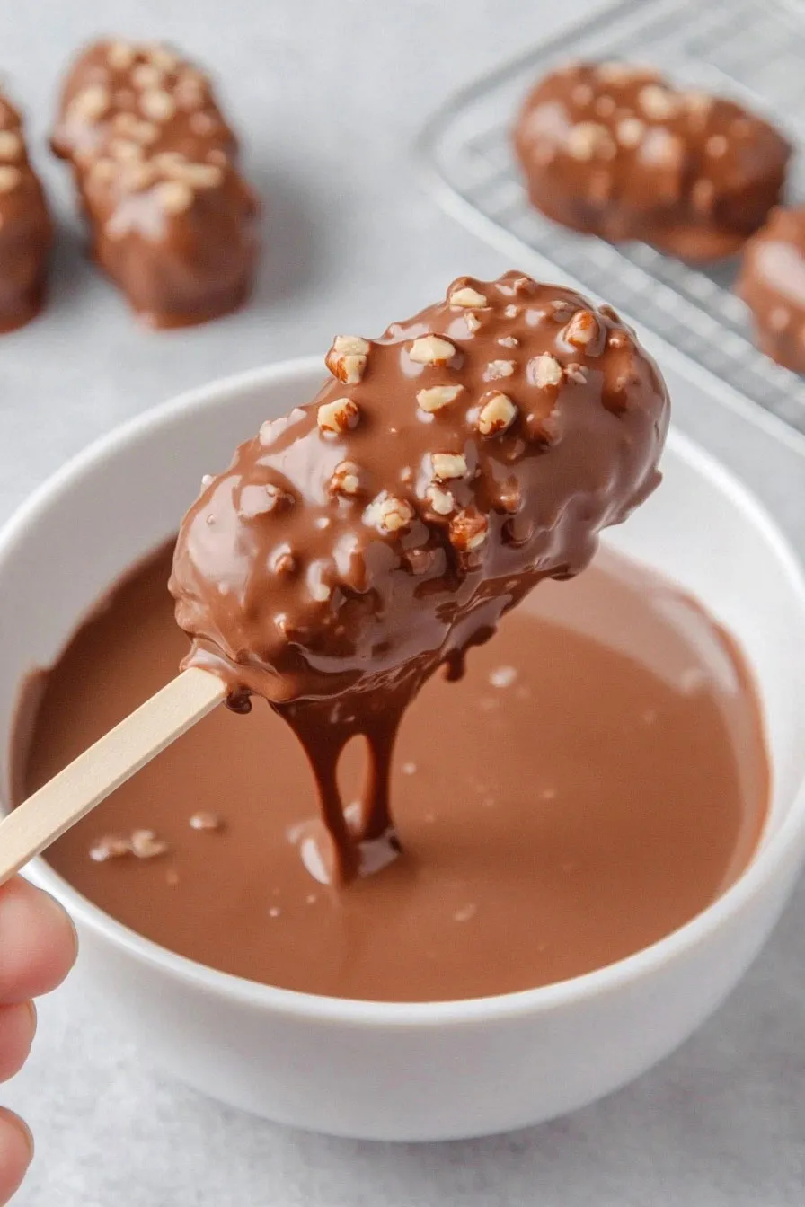 Easy Chocolate Ice Cream Bar Recipe