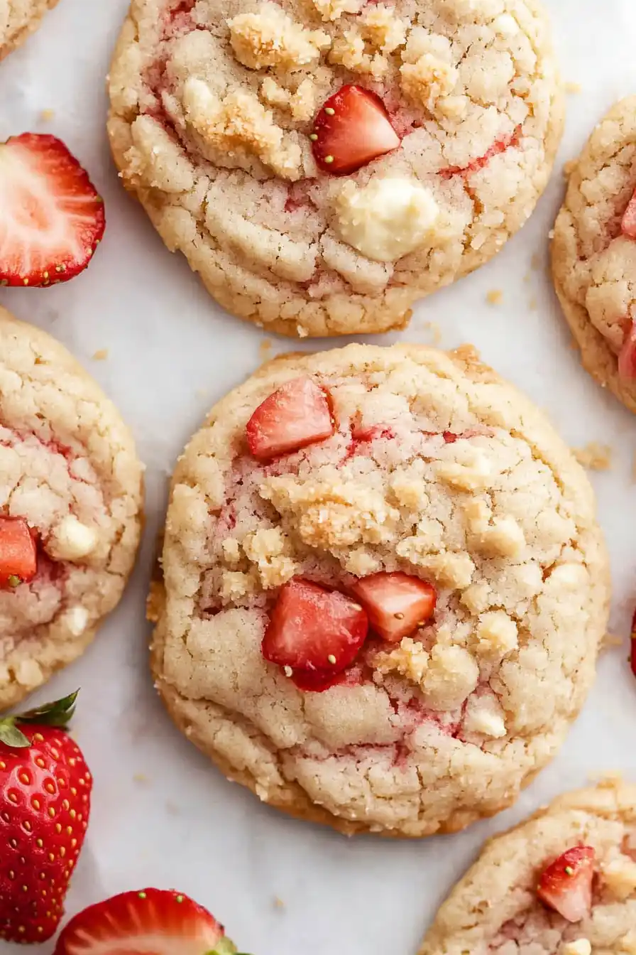 Best Strawberry Shortcake Cookies