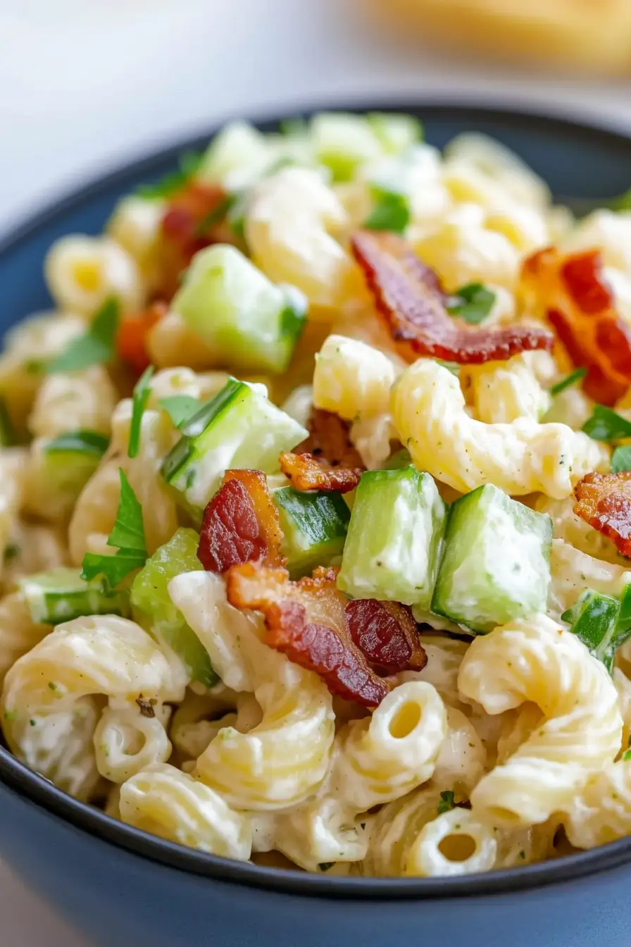 Tasty Bacon Pasta Salad Recipe