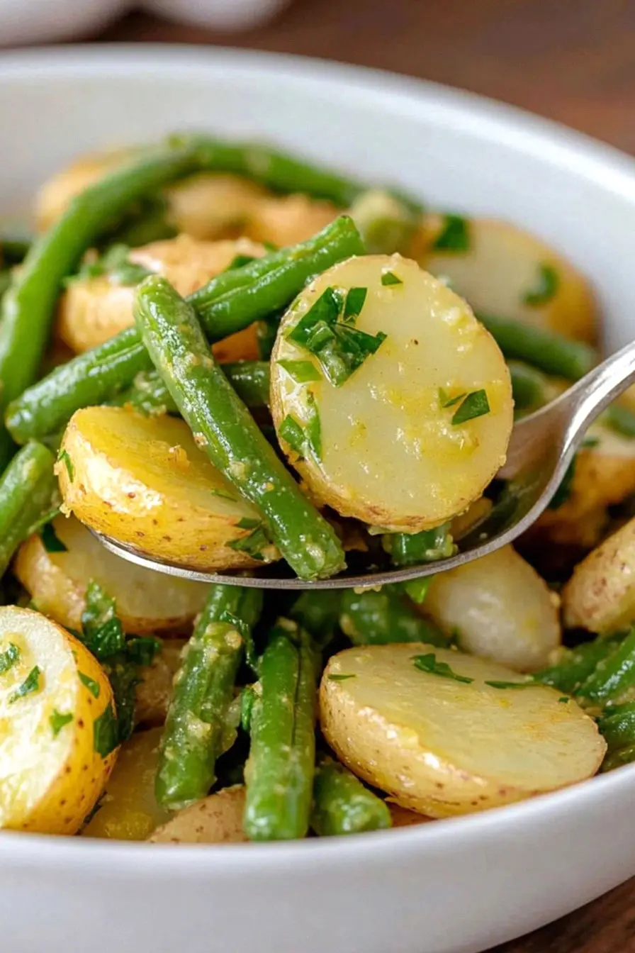 Quick Green Bean Potato Salad