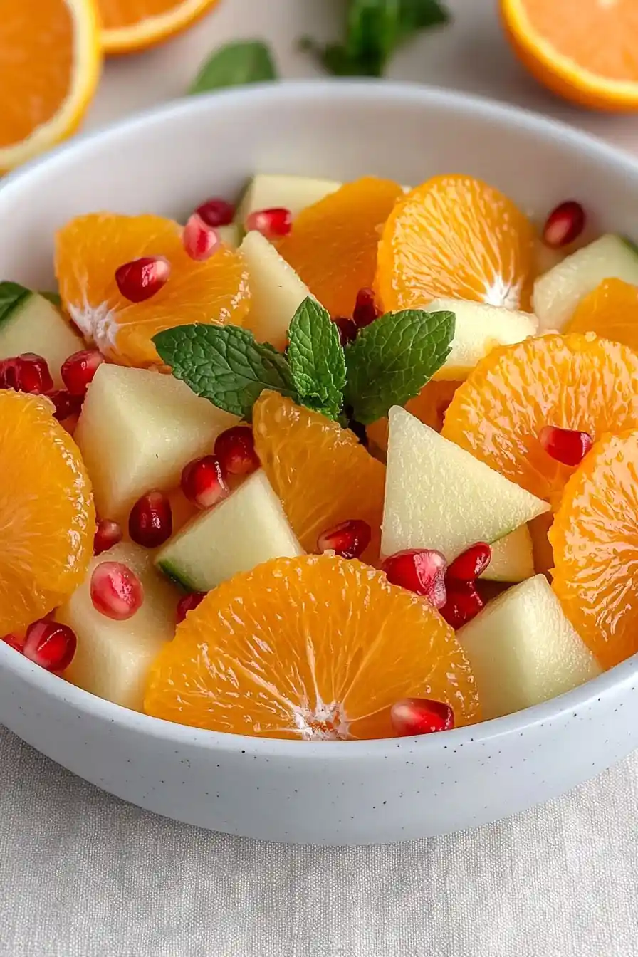 Healthy Melon Fruit Salad