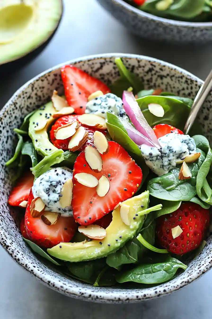Simple Strawberry Avocado Salad