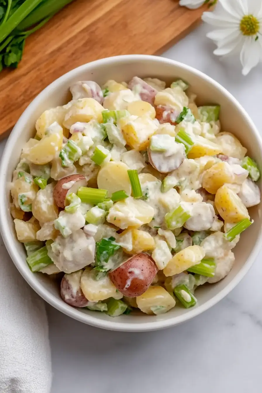 Refreshing Low Calorie Potato Salad