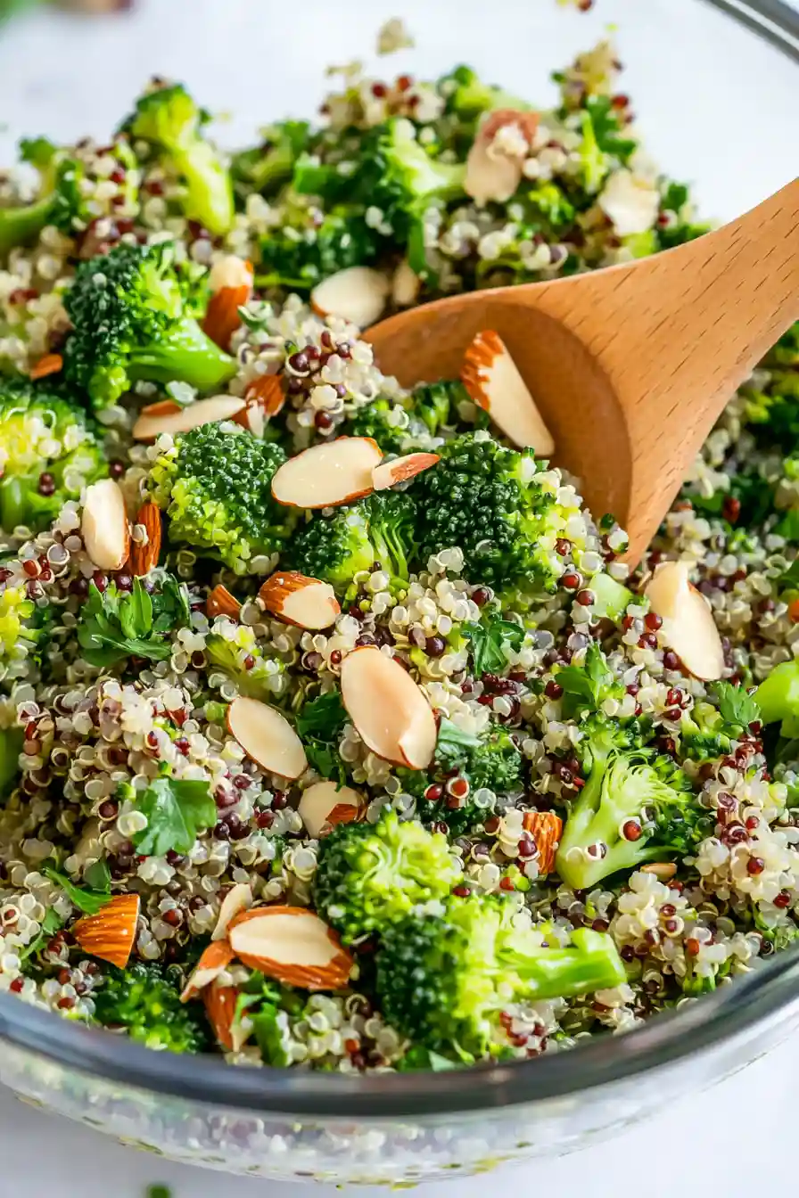 Quick Broccoli Quinoa Salad
