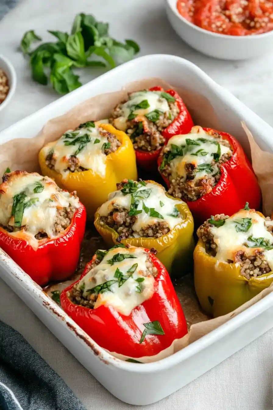 Wholesome Low Sodium Stuffed Bell Peppers