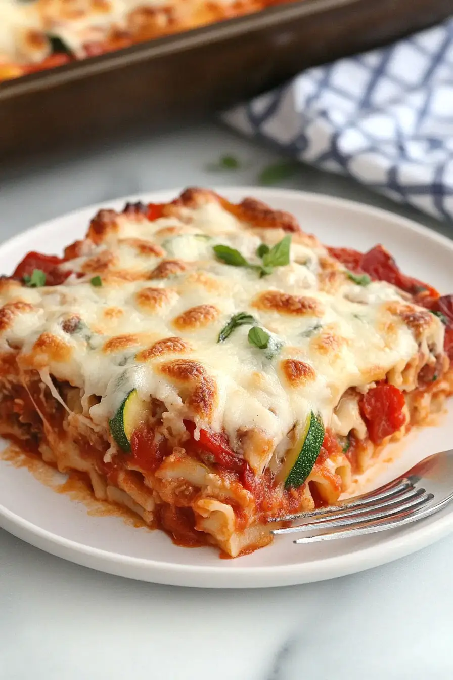 Tasty Vegetable Pasta Bake