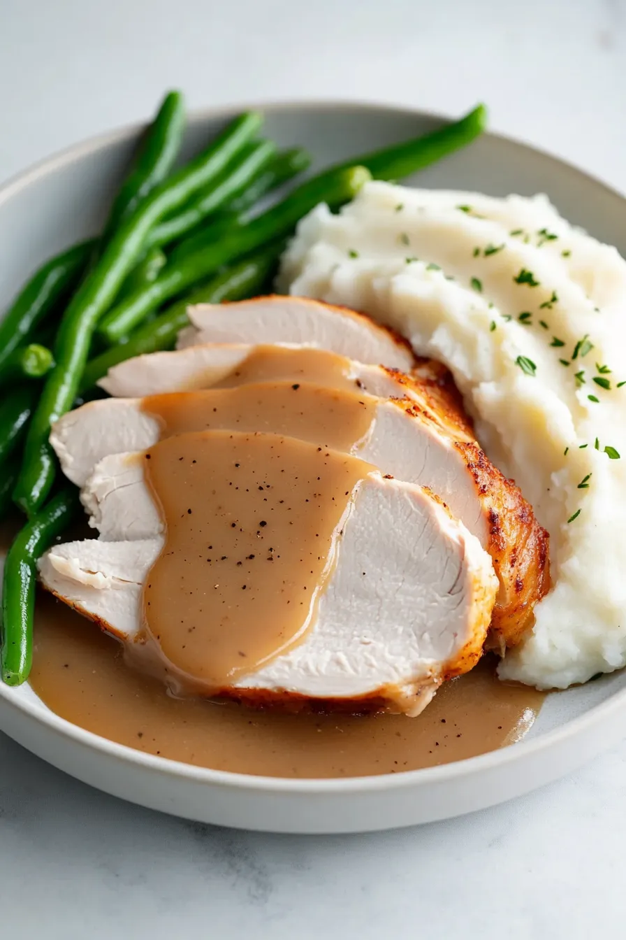 Smooth Roasted Turkey Gravy