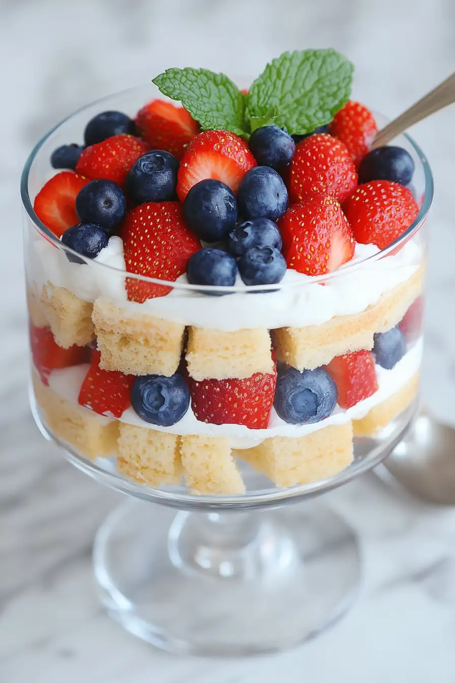 Best Pound Cake Berry Trifle Recipe