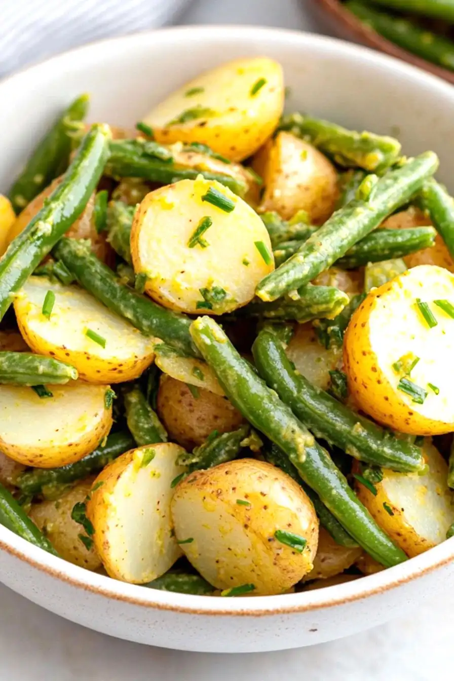 Quick Green Bean Potato Salad